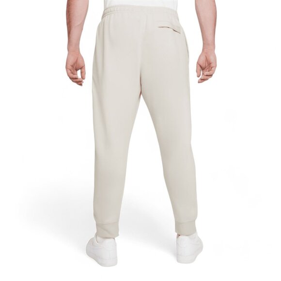 Nike Club Men's Fleece Sweatsuit 2 Pc Tracksuit Matching Bone Beige Tan NWT - Picture 6 of 14